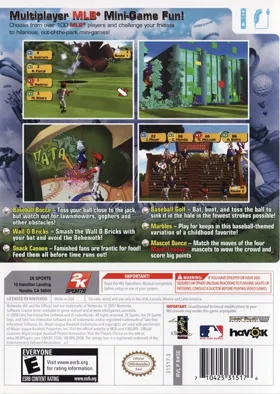 MLB Superstars box cover back